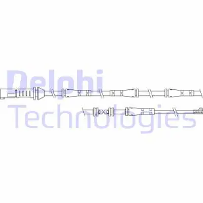 DELPHI LZ0290 Fren Ikaz Kablosu - Bmw M5 M6 06/11> 34352284343