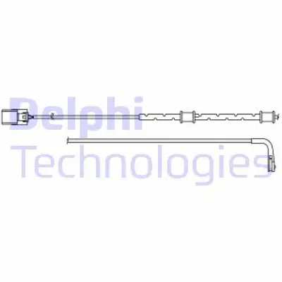 DELPHI LZ0303 Fren Ikaz Kablosu Arka F-Type 10/2012 > C2D29140