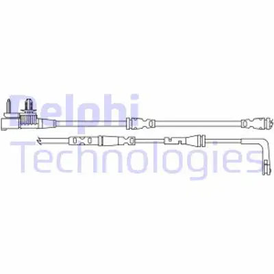 DELPHI LZ0315 Fren Ikaz Kablosu 1 Adet On Jaguar F-Pace 09/2015 > LR090683 T4A3467