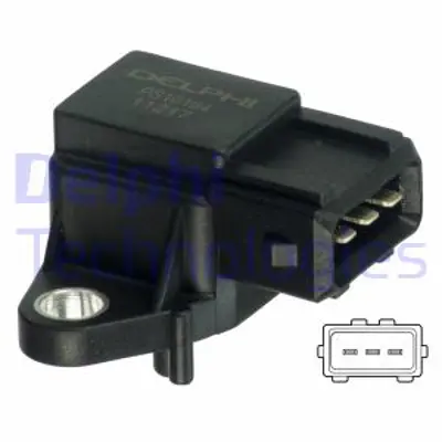 DELPHI PS10164 Manıfold Basınc Sensoru Bmw  M47 M57 1-E87/3-E46 E90/5-E60/7- E65 13617787142