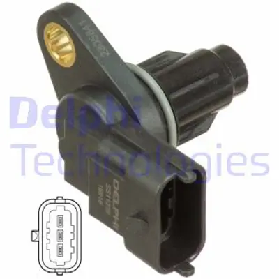 DELPHI SS11216 Eksantrık Mılı Pozısyon Sensoru I30 1,4 1,6 16v 2007> 393502B030