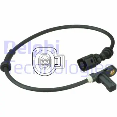 DELPHI SS20494 Abs Hız Sensoru On Ford Galaxy  // Seat Alhambra  // Vw Sharan 11/2002 > 2M212B372DA 7M3927807M