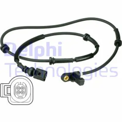 DELPHI SS20495 Abs Hız Sensoru Arka Ford Galaxy  // Seat Alhambra  // Vw Sharan 11/2002 > 2M212B372AA 7M3927807J
