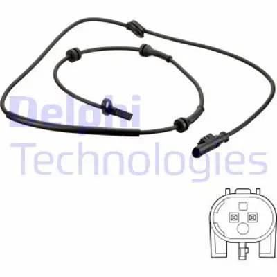 DELPHI SS20639 Abs Hız Sensoru Arka  156 Gt 01/2001 > 09/2010 