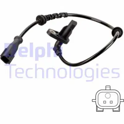 DELPHI SS20756 Abs Sensoru Arka Sag Logan1-2 04>12 Sandero 1-2 08>13 1.2 1.4 1.6 1.5dcı 479007380R 8200752605