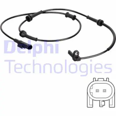 DELPHI SS20764 Abs Sensoru On 500 08>500c 08>  0.9 1.0 1.2 1.4 1.3mtj 52081842