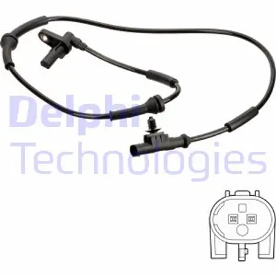 DELPHI SS20776 Abs Sensoru Ã–n Grantakalınaprıora10/2004> 11180353835000