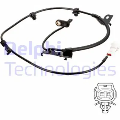 DELPHI SS20821 Abs Sensoru Ã–n;Sol Vıtzyarıs12/2010> 895430D050