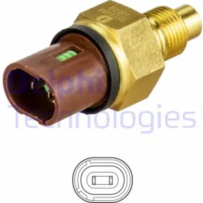 DELPHI TS10484 Hararet Musırı  19 Clıo Megane Megane Scenıc Trafıc 01/1988 > 08/2003 7700810879