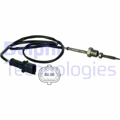 DELPHI TS30004 Egzoz Sıcaklık Sensoru  - Alfa Romeo Mıto Fıat Bravo Iı Stılo 01/03> 55190624