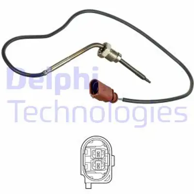 DELPHI TS30187 Egzoz Sıcaklık Sensoru (Dızel Partıkul Fıltresı On 1-4 Sılındır) A8 10>13 Q7 10>15 Cdsb 4H0906088F