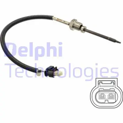 DELPHI TS30249 Egzoz Sıcaklık Sensoru    Gl Class (X164) Gl Class (X166) Gle (W166) Gle Coupe (C292) M Class (W 19052300