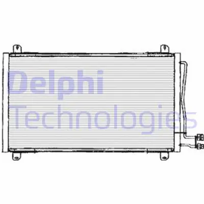 DELPHI TSP0225125 Kondanser - Mercedes Sprinter D/Td 95- 02/95 05/06 A9015000554