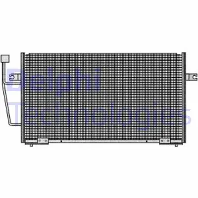 DELPHI TSP0225204 Kondanser - Volvo S40-V40 1.6-1.8-2.0-1.9d-Gdı-T4 96- 99 06/95 06/04 CAB311B080