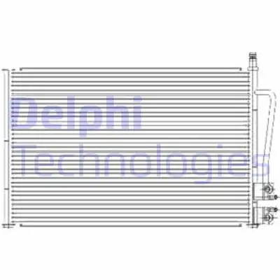 DELPHI TSP0225459 Klıma Radyatoru (Kondanser) Fıesta Fusıon 1,25 / 1,4 / 1,6 / 1,4tdcı (02 08) Mazda 2 125 / 1,4 DG4061480A ME2S6H19710AC