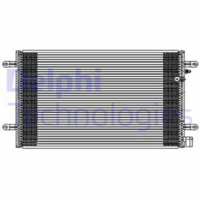 DELPHI TSP0225591 Klima Kondenseri Audı A6 2.0-2.4-2.8-3.0-3.2 04-11 620x408x16 4F0260403P