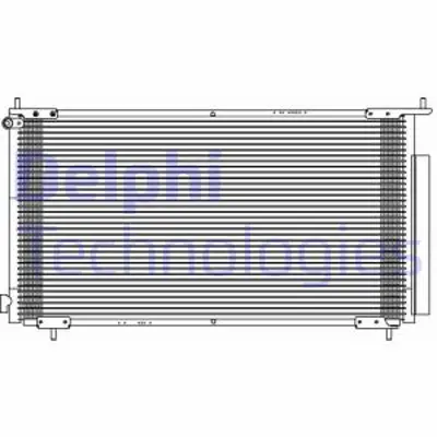 DELPHI TSP0225596 Kondanser - Honda Cr-V 2.0i 02 06 02/02 12/06 80110S9A003