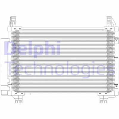 DELPHI TSP0225624 Kondanser - Toyota Yaris Iı 1.0 06 01/06 8846052110