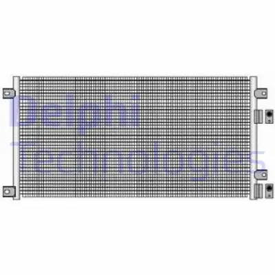 DELPHI TSP0225632 Kondanser - Iveco Daily Iı 2.3 - 2.8 99 06 01/03 03/05 