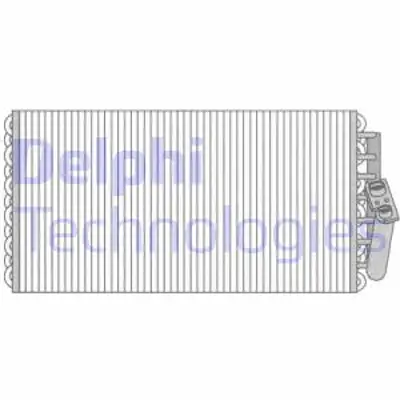 DELPHI TSP0525076 Evaporatör - Mercedes C140 - W140 10/92 10/98 A1408300958