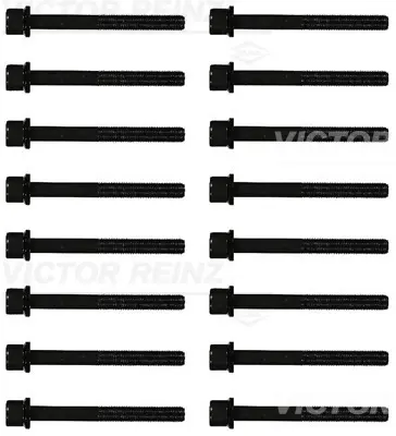 VICTOR REINZ 14-32104-02 Sılındır Kapak Saplaması (Takım) 16 Ad. Vectra A - Vectra B X20xev 450106016x 60725616x