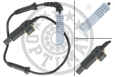 OPTIMAL 06-S009 Tekerlek Hiz Sensörü 3e46 -3 Cabriolete46 -3 Compacte46 -3 Coupee46 -3 Touringe46 34521165609
