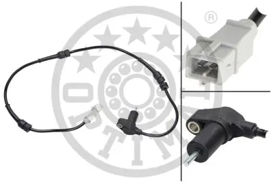 OPTIMAL 06-S024 Tekerlek Hiz Sensörü Xsaran1 -Xsara Coupen0 -Zxn2 3067b-N3-N5 -306 Cabriolet7d-N3-N5 -306 Schr Ghec 96227489
