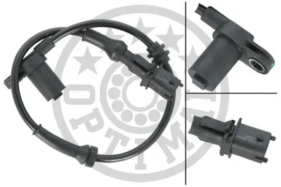 OPTIMAL 06-S038 Tekerlek Hiz Sensörü Combo Kasten/Kombi-Combo Tour-Corsa Cf08-F68 -Merıva-Tıgra Twintopcombo Mk Iıc 9115064