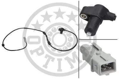 OPTIMAL 06-S119 Tekerlek Hiz Sensörü Berlıngomf -Berlıngo Kastenm 3067b-N3-N5 -306 Break7e-N3-N5 -306 Cabriolet7d- 96217752