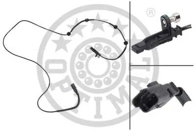 OPTIMAL 06-S128 Tekerlek Hiz Sensörü C6td 4076d -407 Coupe6c -407 Sw6e 4545G7