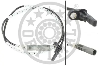 OPTIMAL 06-S243 Tekerlek Hiz Sensörü 1e81 -1e87 -1 Cabriolete88 -1 Coupee82 -3e90 -3 Cabriolete93 -3 Coupee92 -3 Tou 6785022