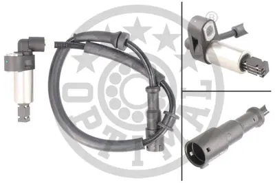 OPTIMAL 06-S283 Tekerlek Hiz Sensörü Megane Iba0/1 -Megane I Classicla0/1 -Megane I Grandtourka0/1 7700834762