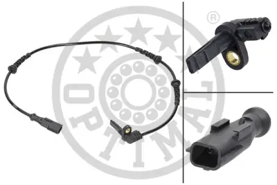 OPTIMAL 06-S455 Tekerlek Hız Sensörü Ön Megane 3-Fluence-Scenıc-Duster K4m-838-839-729 479109155R