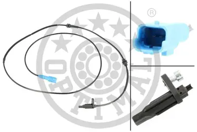 OPTIMAL 06-S557 Tekerlek Hiz Sensörü C5 Iıırd -C5 Iıı Breaktd -C6td ; 4076d -407 Coupe6c -407 Sw6e 9665631780