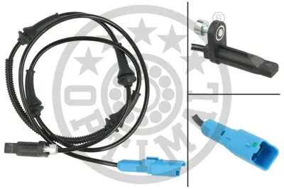OPTIMAL 06-S558 Tekerlek Hiz Sensörü C5 Iıırd -C5 Iıı Breaktd -C6td ; 4076d -407 Coupe6c -407 Sw6e 4545K6
