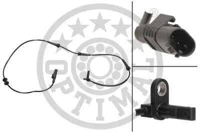 OPTIMAL 06-S688 Tekerlek Hiz Sensörü Abarth: 500 / 595312 -500c / 595c312 500312 -500 C312 Karu8 51797173 9S512B572AA