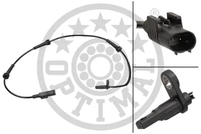 OPTIMAL 06-S689 Tekerlek Hiz Sensörü Abarth: 500 / 595312 -500c / 595c312 500312 -500 C312 Karu8 51787099 9S512B572BA