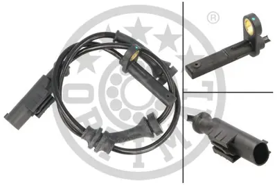 OPTIMAL 06-S797 Tekerlek Hiz Sensörü Doblo Box Body / Estate263 -Doblo Combi263 -Doblo Platform/Chassis263 51840249