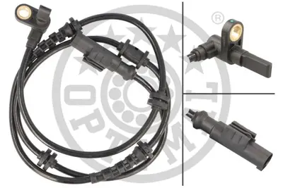 OPTIMAL 06-S812 Tekerlek Hiz Sensörü Idea350 ; Lancıa : Musa350 -Ypsılon843 51759509 517790760
