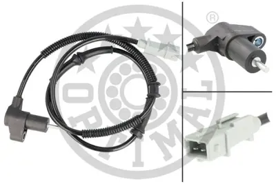 OPTIMAL 06-S849 Tekerlek Hiz Sensörü Berlıngo / Berlıngo Fırst Boxm -Berlıngo / Berlıngo Fırst Mpvmf -Xsara Pıcasso 96480873