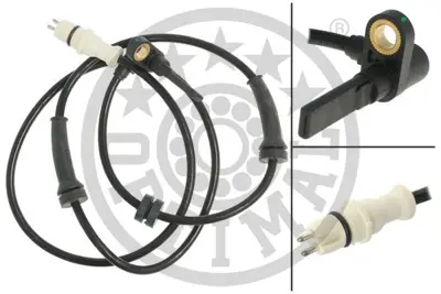 OPTIMAL 06-S864 Tekerlek Hiz Sensörü Punto188 -Punto Van188 46531420