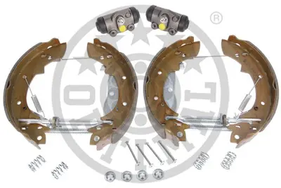 OPTIMAL BK-5027 Fren Pabuç Takimi 305 I581a -305 I Break581d Talbot: 1307-1510-Rancho 424165 A01220