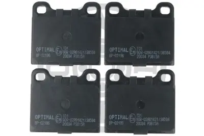 OPTIMAL BP-02196 Fren Balata Seti Diskli Fren Alfetta116 -Alfetta Gt116 -Gıulıa105 -Gıulıetta116 -Gt105 -Gtv116 1605723 2728772 327256131 A0025864842
