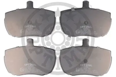 OPTIMAL BP-06550 Fren Balata Seti Diskli Fren Ar 8 Kasten280 -Ar 8 Pritsche/Fahrgestell280 Daf: 400-Serie Kastent 89VB2K021CA 99815761 RTC3163 SA4107754