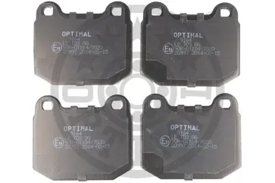 OPTIMAL BP-09164 Fren Balata Seti Diskli Fren Lotus: Esprıt S2-Esprıt S3morgan: Plus Eıght-Plus Fourascona B81 -86 90297411
