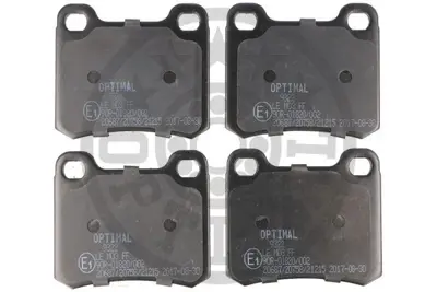 OPTIMAL BP-09322 Fren Balata Seti Diskli Fren 190w201 A4604200120