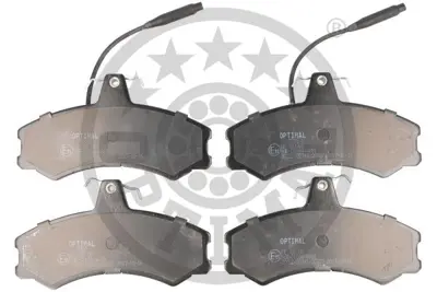 OPTIMAL BP-09333 Fren Balata Seti Diskli Fren Ar 6 Bus280 -Ar 6 Kasten280 C25 Bus280 -290 -C25 Kasten280 -290 -C 9941207 ZF09938205