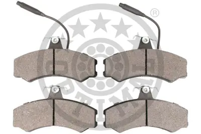 OPTIMAL BP-09333 Fren Balata Seti Diskli Fren Ar 6 Bus280 -Ar 6 Kasten280 C25 Bus280 -290 -C25 Kasten280 -290 -C 9941207 ZF09938205