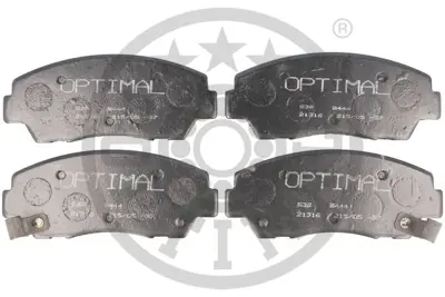 OPTIMAL BP-09444 Fren Balata Seti Diskli Fren B-Serıeuf UC8649280A