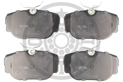 OPTIMAL BP-09600 Fren Balata Seti Diskli Fren 3e30 -3 Cabriolete30 -3 Touringe30 -Z1 34119058989